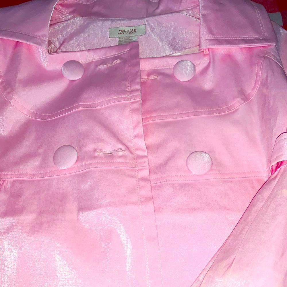 DV/DN jacket. Pink iridescent